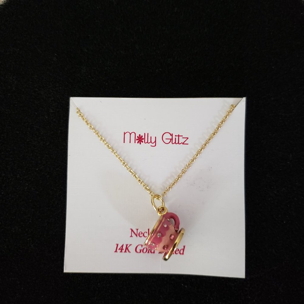 ππ Tea for Two π Molly Glitz π 14K gold plated Tea Cup - Picture 4 of 6